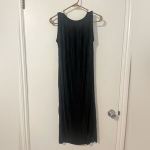 Uniqlo Black Midi Dress
